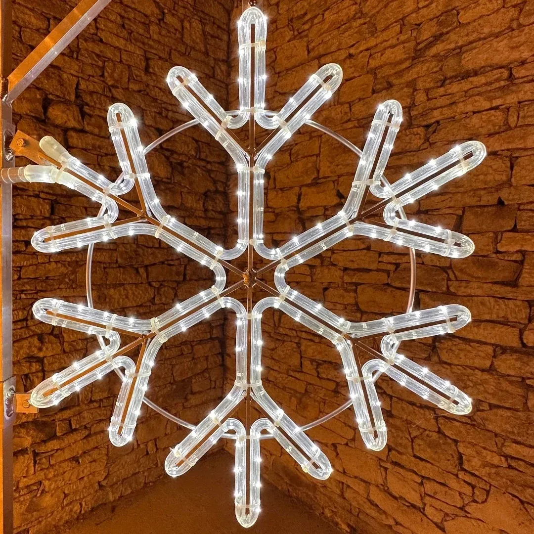 Easy Fix 2D LED reflektor III, Ø 100 cm, jégfehér, közvilágítási készlet, alumínium