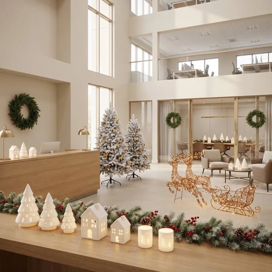 Office Campus karácsonyi kollekció, több emeletre vagy nagy közös terekbe