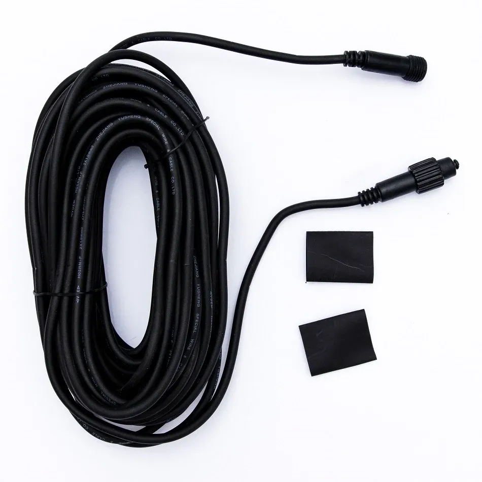 Easy Fix hosszabbító kábel 20 m, fekete, IP67