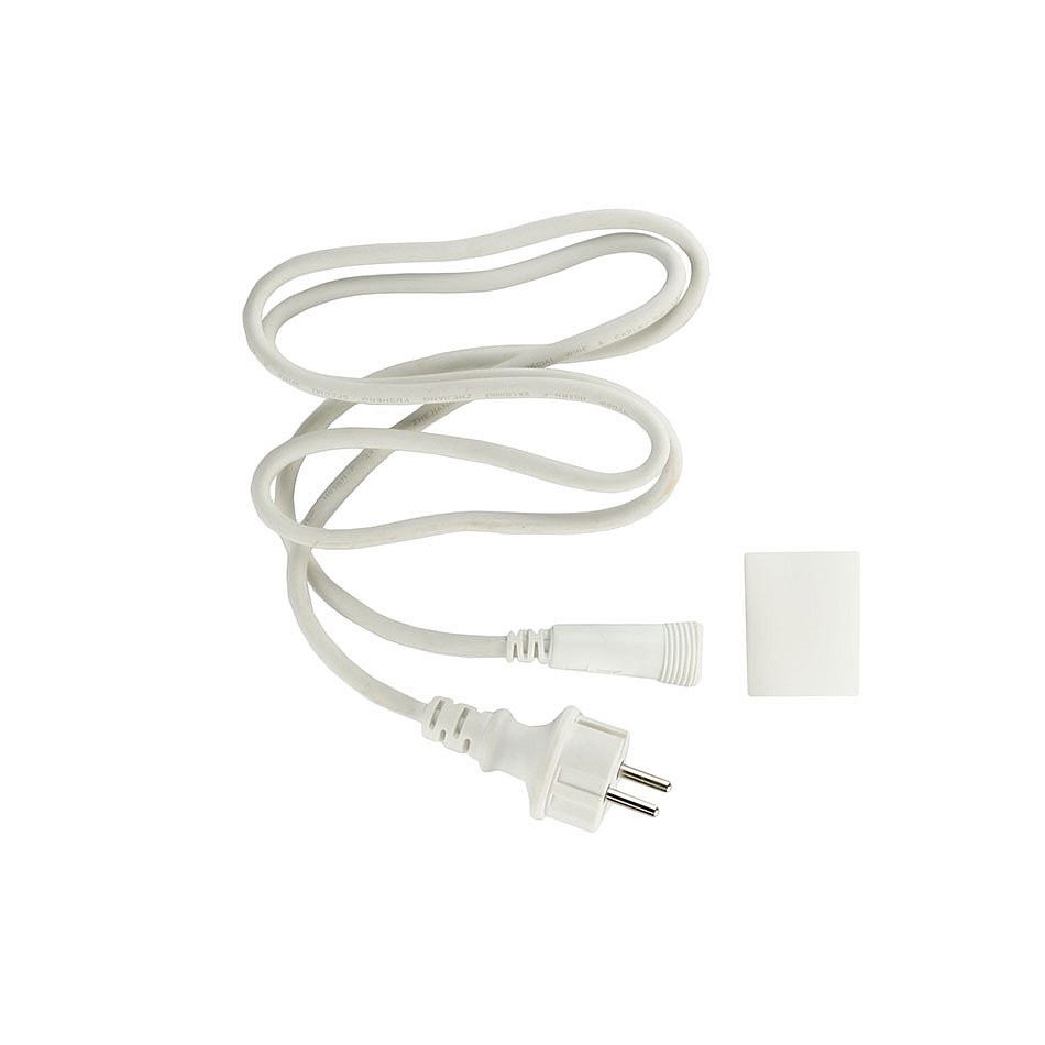Easy Fix forráskábel kültéri, AC/DC nélkül, fehér, IP67